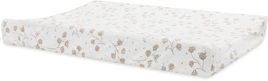 Jollein Aankleedkussenhoes - 50x70cm - Jersey - Leafy Dreams