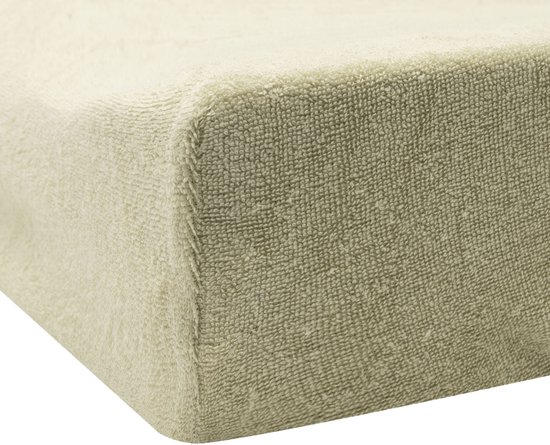 Jollein Aankleedkussenhoes Badstof 50x70cm Soft Matcha