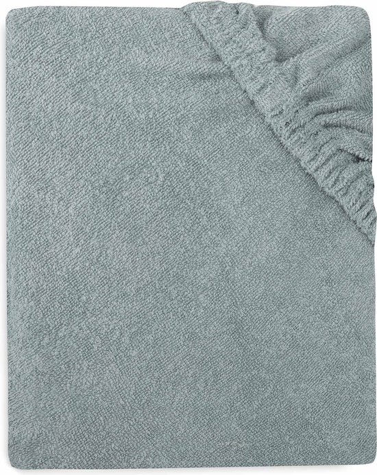 Jollein - Aankleedkussenhoes Badstof 50x70cm - Zachte Hoes Baby Aankleedkussen - Sea Green