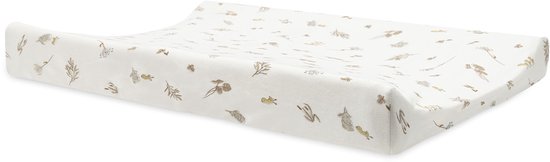 Jollein - Aankleedkussenhoes Jersey 50x70cm - Zachte Hoes Baby Aankleedkussen - Riverside