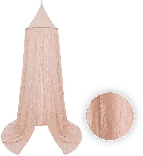 Jollein - Baby Klamboe Vintage Wild Rose - Katoen - Polyester - Baby Sluier, Bed Hemeltje - 245cm