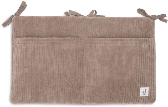 Jollein Boxzak Organizer - 49x30cm - Cloudy Rib - Milky Coffee - Boxopbergzak