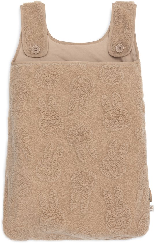 Jollein x Nijntje Boxzak - 65x42cm - Miffy Jacquard - Teddy Biscuit - Boxopbergzak