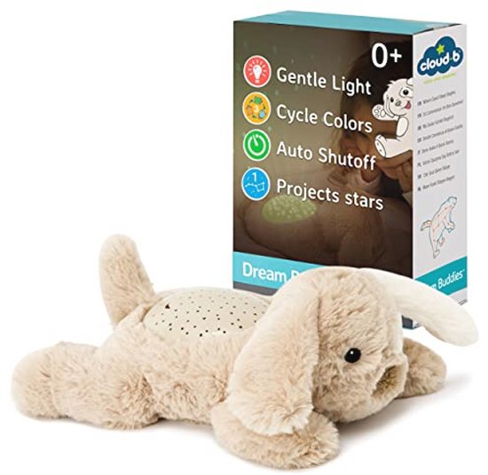 Kalmerend mini-nachtlampje met sterrenprojector en pluche ontwerp van Merkloos