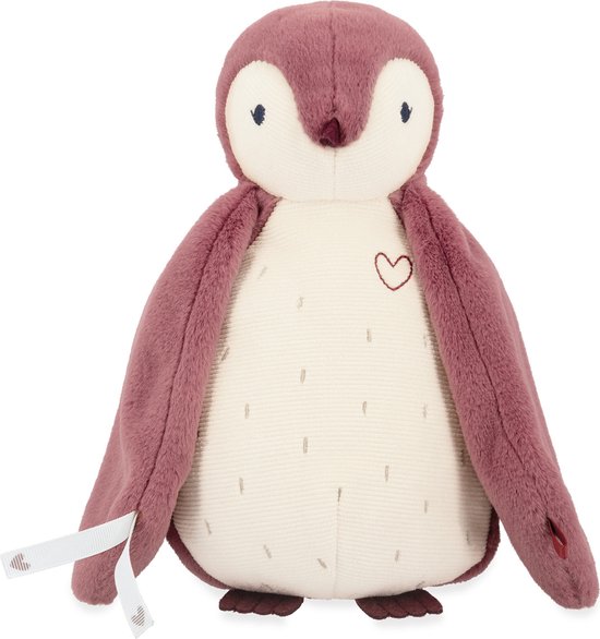 Kaloo Complices - Slaaphulp recorder en white noise - Pinguin Roze van Merkloos