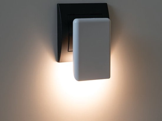 Kanlux Stekkerlamp Nachtlamp met Sensor Wit - ORISA van Kanlux