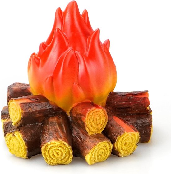 KCVV Kampvuur Nachtlampje-vreugdevuur-babykamer-Kampvuur Nachtlampje-bedlampje-tafellamp slaapkamer-Helderheid instelbaar van KCVV