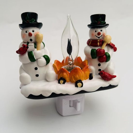 Kerstboom Nachtverlichting - Plug-in Hars Vintage Decoratieve Wanddecoratie, Binnenkamer Woonaccessoires Exclusief voor Kerstmis