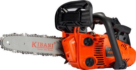 Kibani Kettingzaag Benzine - 25.4 cc / 1 pk 2-takt Motor - Zwaardlengte 25 cm / 10 inch – Easy-Startsysteem - snoeizaag van Kibani
