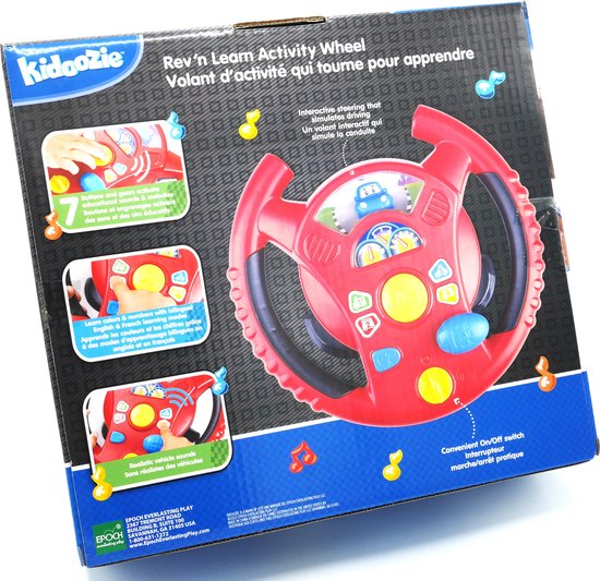 Kidoozie kinderstuurtje met diverse geluidjes van Kidooz