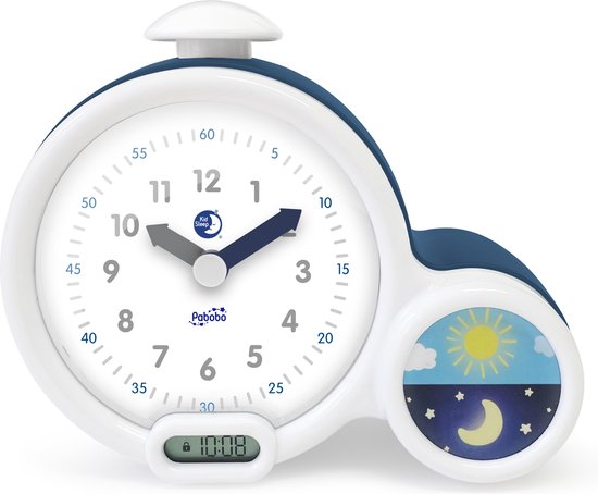 Kidsleep Kidklok Slaaptrainer - 2-in-1 - Blauw van Kid'Sleep