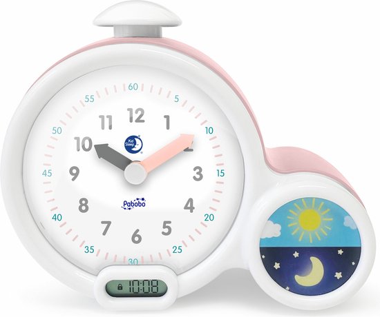 Kidsleep Kidklok Slaaptrainer - 2-in-1 - Roze van Kid'Sleep