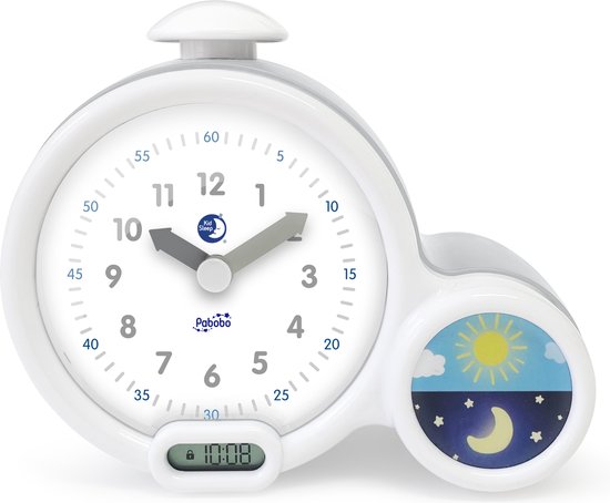 Kidsleep Slaaptrainer Klok - Grijs van Kid'Sleep