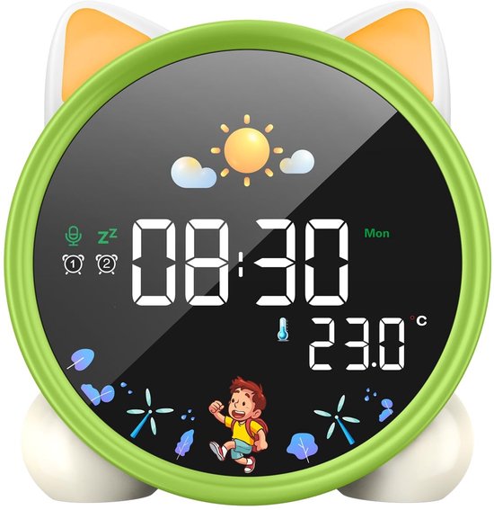 Kinder Alarmsysteem met Nachtlamp en Slaaptrainer