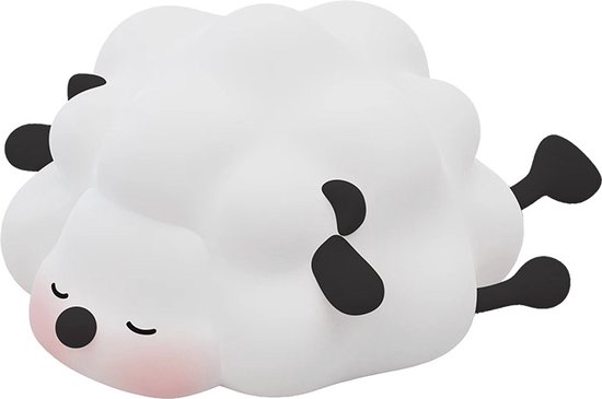 Kinder Nachtlampje Schaap - Nachtlampje Baby - Met aanraaksensor- Veilig voor kinderen - USB Oplaadbaar - Dimbaar - LED - Slaap Maatjes van Slaap Maatjes