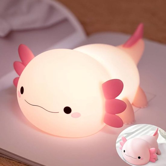 Kindernachtlampje, schattig nachtlampje, oplaadbare lamp, tafellamp, nachtlampje, LED-dieren siliconen babynachtlampje, leuk kamerdecoratie nachtlampje geschikt voor kinderen, meisjes en jongens.
