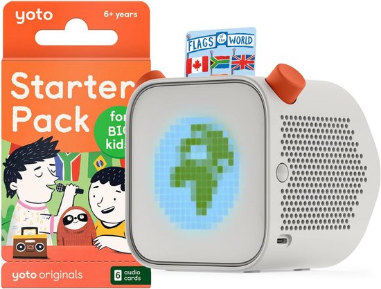Kinderspeler met Nachtlampje, Klok en Luisterboeken Engelse Verhalen