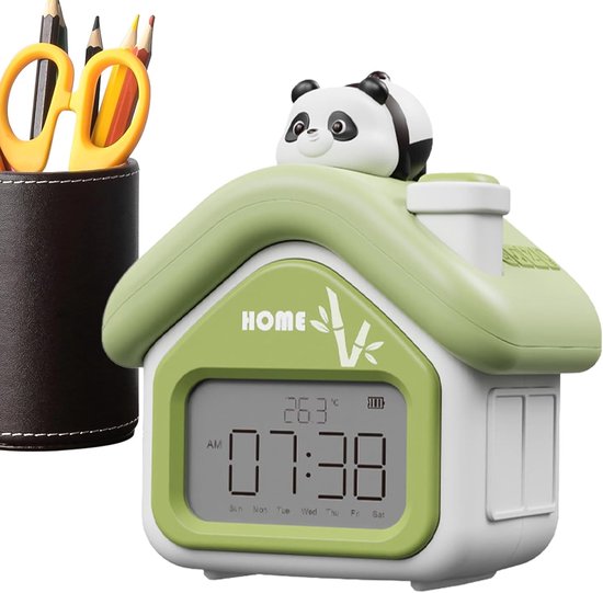 Kinderwekker Digitaal - Smart Timer Klok - Kind Opleiding - Nachtelijk Display - 12.7 x 9.5 cm