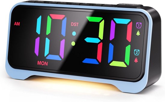 Kinderwekker - Digitale Wekker Slaapkamer - Slaaptrainer Kinderen - Fun van Merkloos