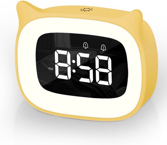 Kinderwekker - Digitale Wekker Slaapkamer - Slaaptrainer Kinderen - kinderwekker