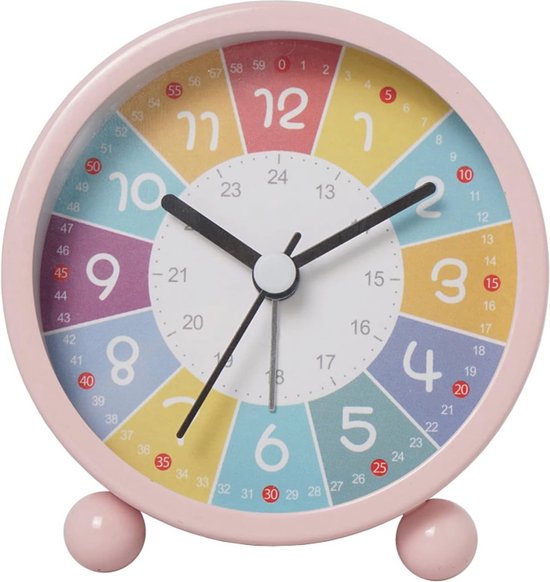 Kinderwekker met Nachtlampje en Stille Functionaliteit voor Jongens en Meisjes van Kinder