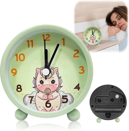 Kinderwekker met Nachtlampje voor Beginners en Meisjes