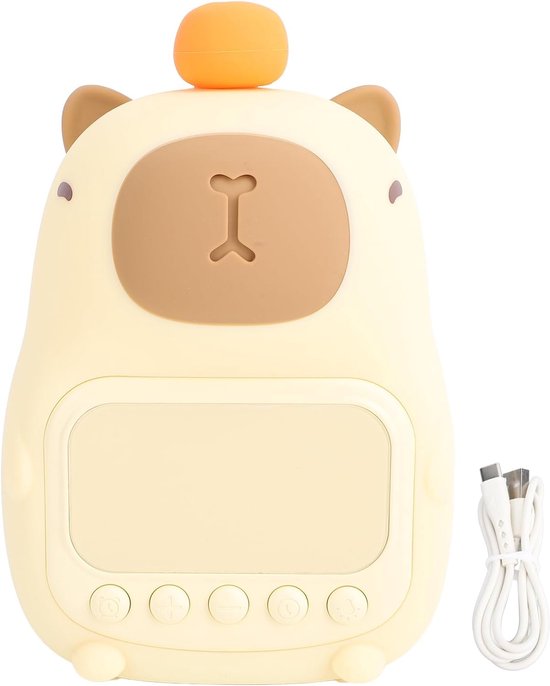 Kinderwekker Nachtlampje - Digitale Klok Dieren - Slaapkamer Decoratie - Dimbaar Licht Dierenfiguur - 11 x 381 x 10 cm