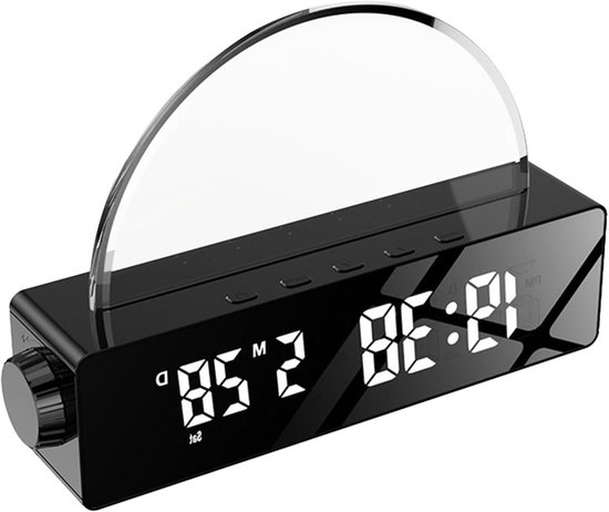 Kinderwekker Zonsopgang - Wakker worden - Rustig Ontwaken - Geleidelijke simulatie - 10 Kleuren - Zwart van Merkloos