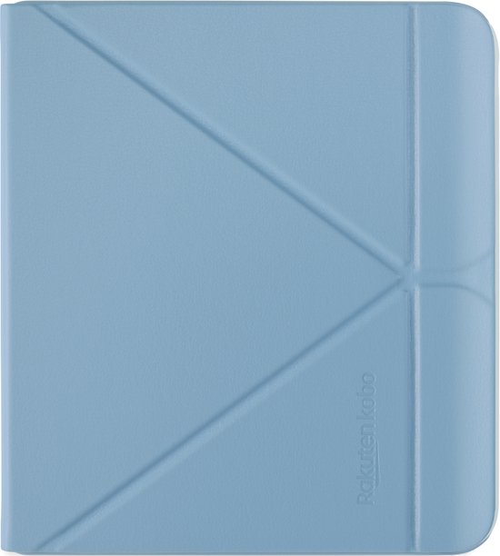 Kobo Libra Colour Hoes voor eReader - SleepCover - Blauw - Ingebouwde standaard van Kobo