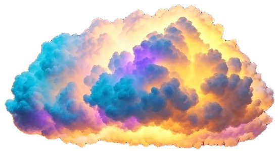 Kraftverdia Afstandsbediening DIY Onweerswolkenlamp | USB Wolkenlamp LED (incl. 2 m buigbare LED-strip, vulkatoen voor 3D-vormgeving) – Onweerswolk sfeerlicht, RGB, LED-lamp met afstandsbediening van Merkloos