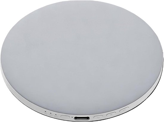 Kussen Luidspreker - Slaap Audio - Rustig Slapen - Geïntegreerde Witte Ruis - 1.2 cm dik - Grijs
