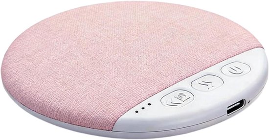 Kussen Luidspreker - Slaap Koptelefoon - Rustige Slaap - Persoonlijke Luisterervaring - 23 cm Hoog - Roze