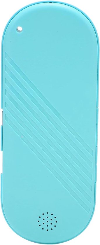 Kussen luidspreker - Slaaphulp speaker - Ontspannen slapen - Beengeleiding technologie - 132x52x10mm - Blauw van Merkloos