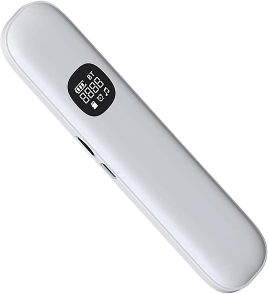 Kussen met luidspreker - Slaap audio - Ontspanning bij slapen - Botgeleiding technologie - 15.7 cm - Wit