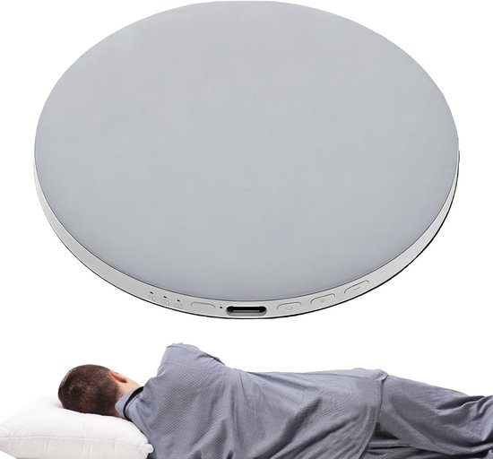 Kussen Speaker - Geluidsmachine Slaap - Sneller Inslapen - Gericht Geluid - 3.82 x 0.47 inch - Mistgrijs