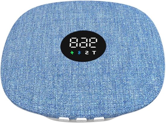 Kussen Speaker - Mini Muziekspeler - Ontspannen Luisteren - Botgeleiding Geluid - 10 Meter Bereik - Grijs