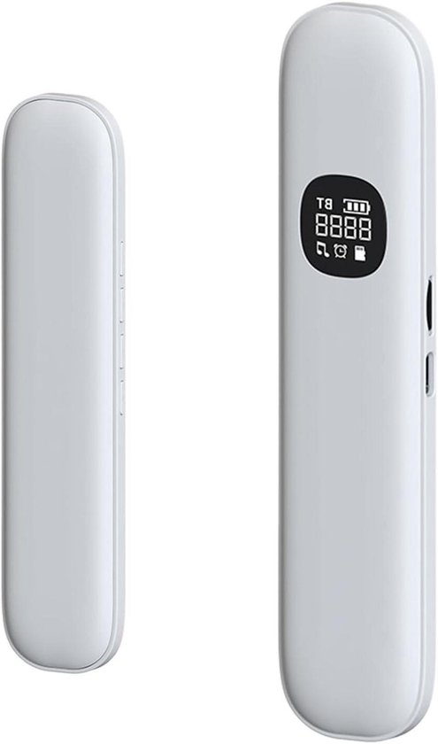 Kussen Speaker - Onder Kussen Geluid - Rustig Slapen - Beengeleiding Technologie - 18.5 x 7.5 x 3.8 cm - Wit