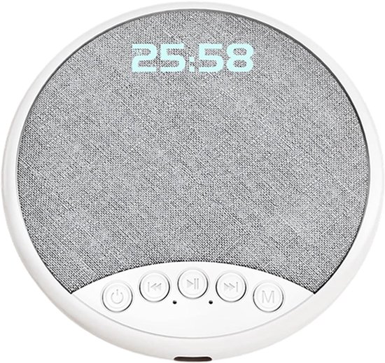 Kussen Speaker - Ondersteunende Audio - Rustgevende Slaap - Gerichte Geluidstechnologie - 9.7 x 9.7 cm - Grijs
