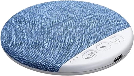 Kussen Speaker - Slaap Geluidsmachine - Ontspannen Slapen - Stereo Geluid - 25 x 127 x 25 cm - Zwart