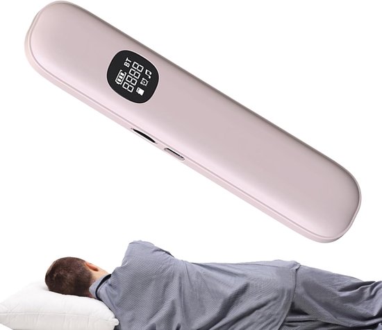 Kussenluidspreker - Audio hoofdkussen - Ontspannen slapen - Botgeleidingstechnologie - 157 cm - Wit