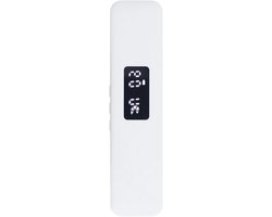 Kussenluidspreker Beengeleiding - Slaap Geluid - Comfortabel Slapen - Digitale Display Timer - 19 x 8 x 4 cm - Wit