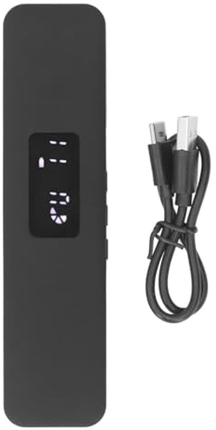 Kussenluidspreker Beengeleiding - Stereo Slaaphoofdtelefoon - Diepe Slaap - Digitale Display Timer - 20 Uur Batterij - Zwart