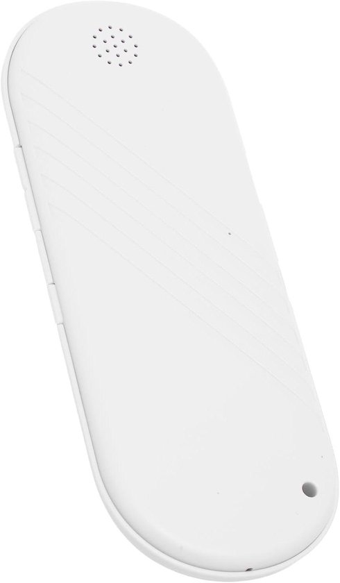 Kussenluidspreker Bluetooth - Slaapgeluid Machine - Rustig Slapen - Geleidingstechniek - 132 x 52 x 10 mm - Wit van Merkloos