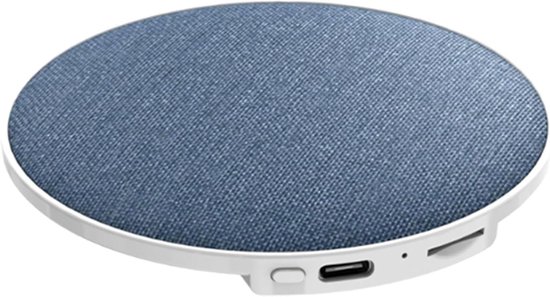 Kussenluidspreker - Slaap audio - Ontspannen slapen - Privé luisteren - 12 cm breed - Blauw