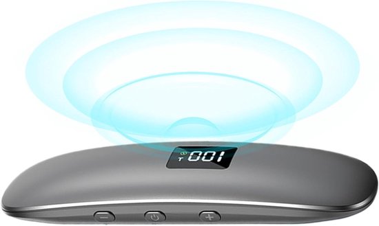 Kussenluidspreker - Slaap audio - Rustige nachten - Botgeleiding technologie - 10x32x15cm - Grijs van Merkloos