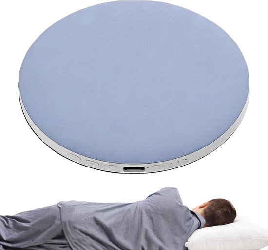 Kussenluidspreker - Slaap speaker - Ontspannen luisteren - Natuurlijk geluidsveld - 15 x 100 x 15 mm - Blauw