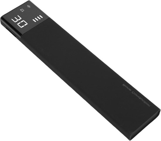 Kussenluidspreker - Slaapgeluid Apparaat - Ontspannen Slapen - Beengeleiding Technologie - 19 x 8 x 4 cm - Zwart van Merkloos