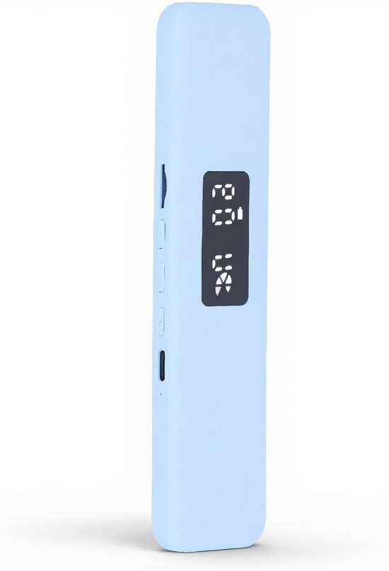 Kussenluidspreker - Slaaphoofdtelefoon Geluid - Stil Muziek Luisteren - Beengeleidingstechnologie - 15.5 cm - Blauw