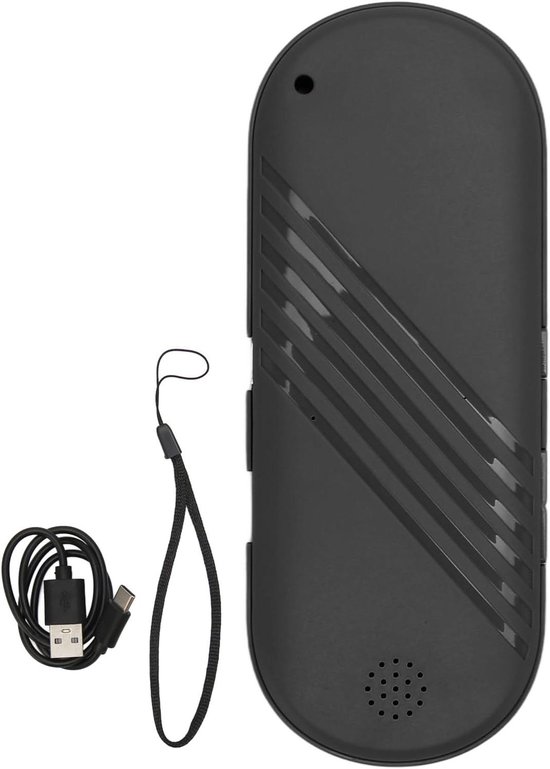 Kussenluidspreker - Slaapkoptelefoon - Diepe Slaap - Botgeleiding Technologie - 132x52x10mm - Zwart