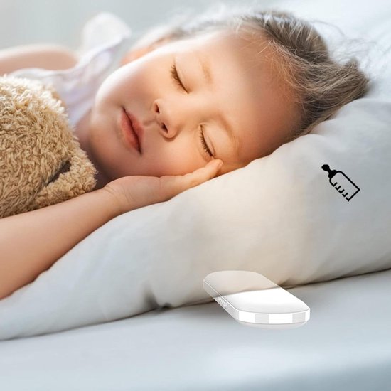 Kussenspeaker Bluetooth - Slaapkoptelefoon Kussenluidspreker - Sneller Inslapen - Beengeleidingstechnologie - 15.5 cm - Wit